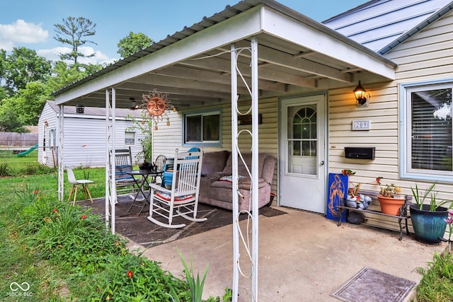 209 Bishop St, Mooresville, IN 46158 - view of patio / terrace