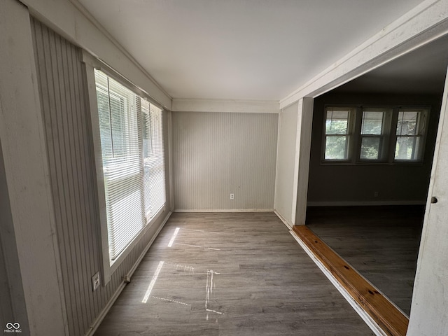 2002 N Audubon Rd, Indianapolis, IN 46218 - unfurnished room with healthy amount of natural light and wood finished floors