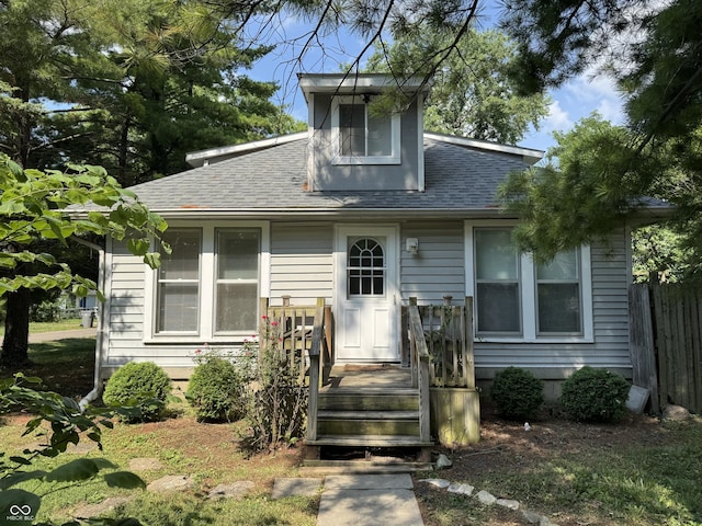 2002 N Audubon Rd, Indianapolis, IN 46218 - bungalow-style home featuring roof with shingles