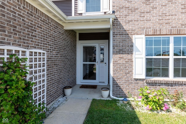 7626 Merrick Dr, Brownsburg, IN 46112 - entrance to property featuring brick siding