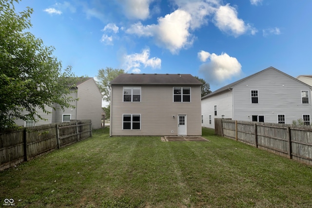 3307 Blue Ash, Indianapolis, IN 46239 - rear view of property with a fenced backyard