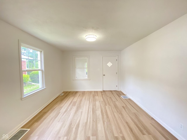 4002 E Pleasant Run Parkway N Drive, Indianapolis, IN 46201 - entryway with light wood-type flooring and baseboards