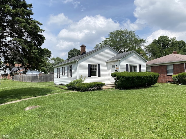 4002 E Pleasant Run Parkway N Drive, Indianapolis, IN 46201 - view of front of property featuring a chimney