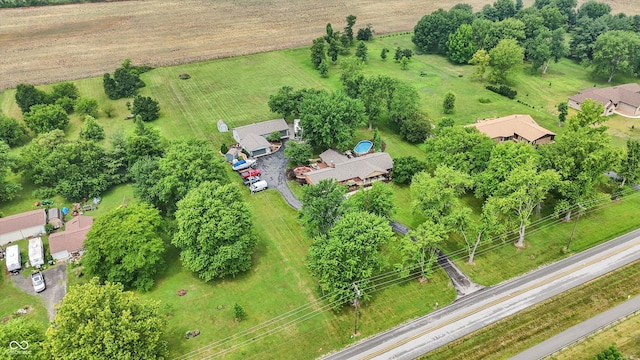 5238 N 225 E, Whiteland, IN 46184 - overview of rural landscape featuring a tree filled landscape