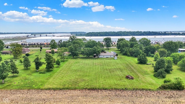 5238 N 225 E, Whiteland, IN 46184 - drone / aerial view of a notable bridge and a nearby body of water