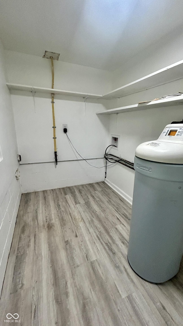 7231 S Franklin Rd, Indianapolis, IN 46259 - walk in closet featuring wood finished floors