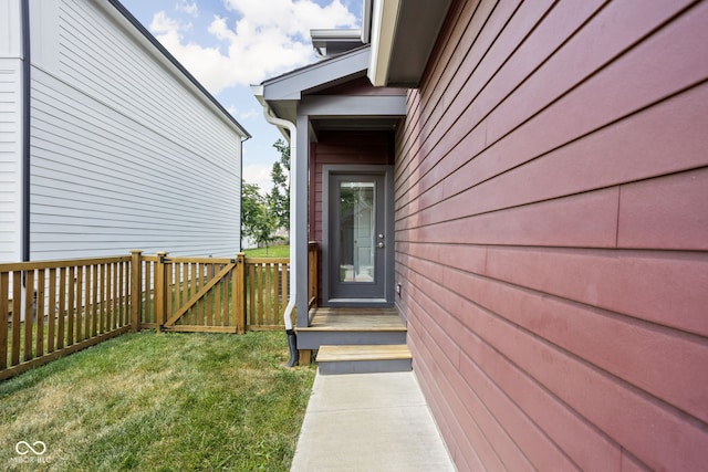 1935 Cornell Ave, Indianapolis, IN 46202 - view of exterior entry with a gate