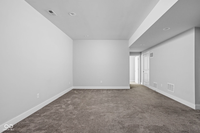 1935 Cornell Ave, Indianapolis, IN 46202 - carpeted empty room with recessed lighting