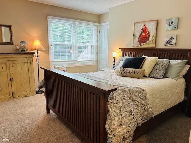 9975 Woodstock Way, Fishers, IN 46037 - bedroom featuring light colored carpet and a textured ceiling