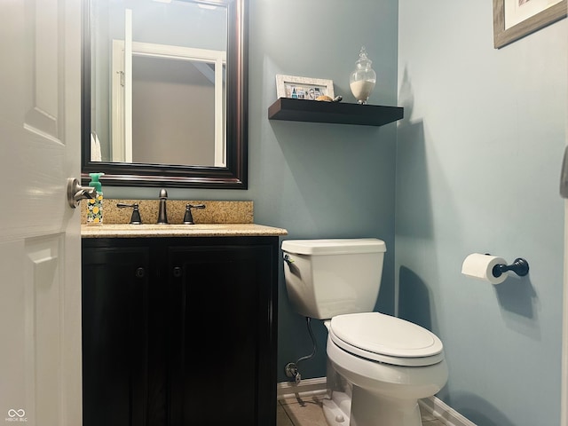 9975 Woodstock Way, Fishers, IN 46037 - bathroom with vanity and tile patterned floors