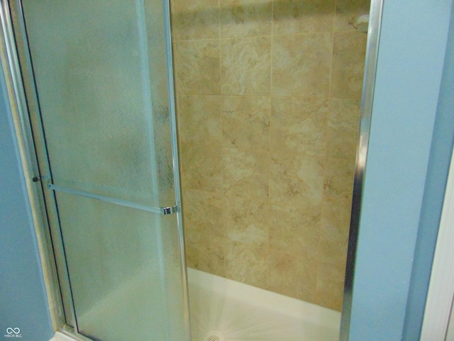 2703 Night Hawk Rd, Greenwood, IN 46143 - bathroom with a shower stall