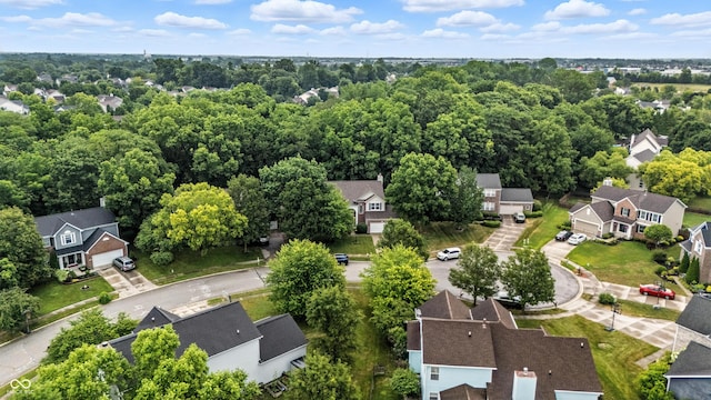 8612 Weaver Woods Pl, Fishers, IN 46038 - aerial view of residential area