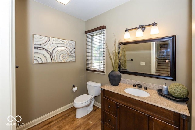 13023 Water Ridge Dr, Mccordsville, IN 46055 - bathroom with vanity and wood finished floors