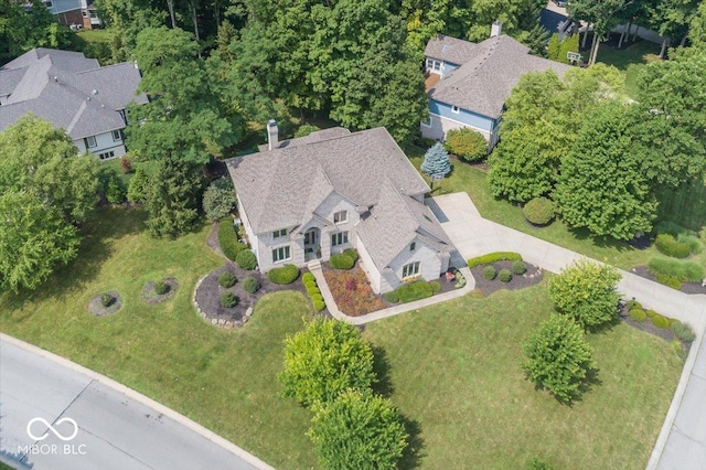13023 Water Ridge Dr, Mccordsville, IN 46055 - view from above of property