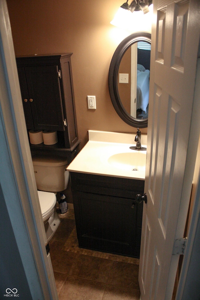 1042 S County Road 600 W, Danville, IN 46122 - bathroom with vanity and toilet