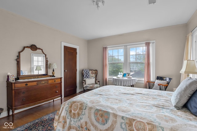 613 5th St, Columbus, IN 47201 - bedroom featuring wood finished floors