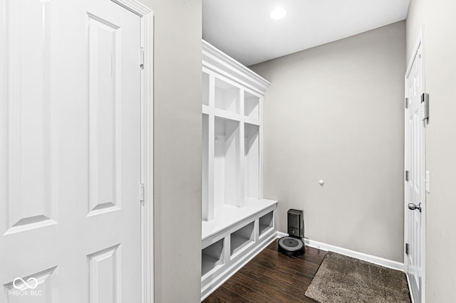 10868 Matherly Way, Noblesville, IN 46060 - mudroom featuring wood finished floors and baseboards