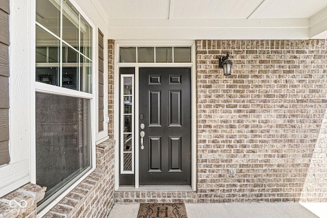 10868 Matherly Way, Noblesville, IN 46060 - entrance to property featuring brick siding and covered porch