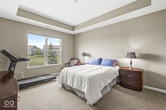 10868 Matherly Way, Noblesville, IN 46060 - carpeted bedroom with a raised ceiling and baseboards