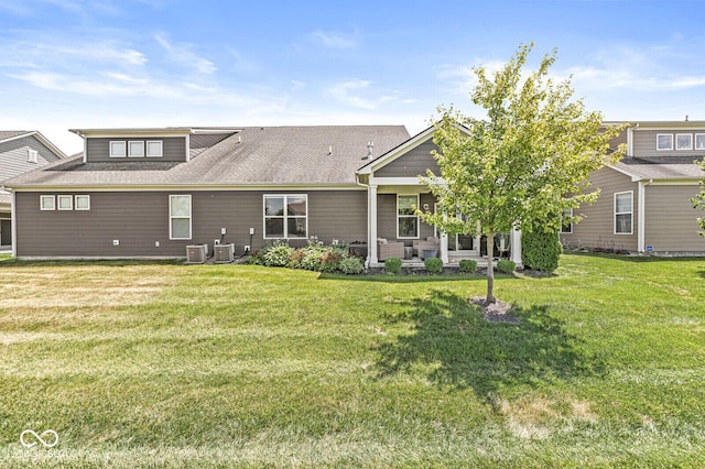 10868 Matherly Way, Noblesville, IN 46060 - back of property with a yard and a shingled roof