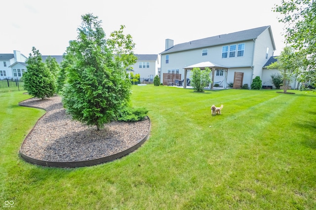 6802 Chorleywood Cir, Indianapolis, IN 46259 - view of yard featuring a gazebo