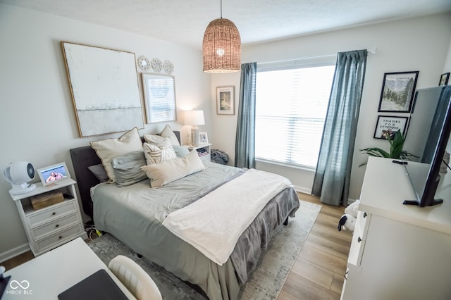 6802 Chorleywood Cir, Indianapolis, IN 46259 - bedroom featuring light wood-style flooring