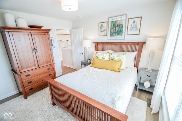 6802 Chorleywood Cir, Indianapolis, IN 46259 - bedroom with light wood-type flooring