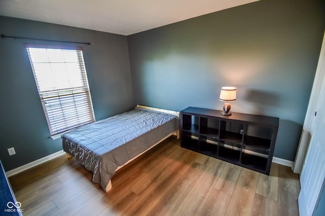 6802 Chorleywood Cir, Indianapolis, IN 46259 - bedroom with wood finished floors and baseboards