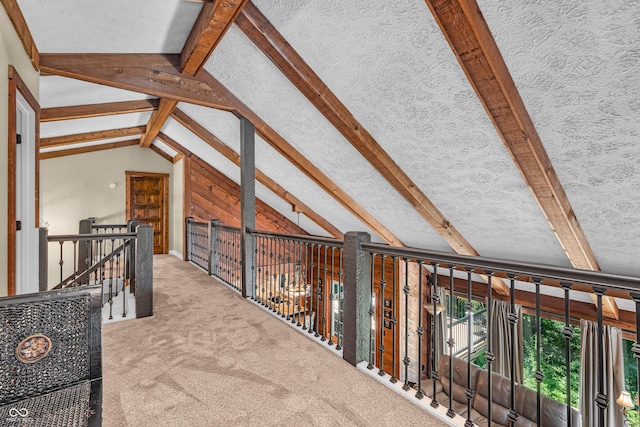 5052 Sherwood Ct, Pittsboro, IN 46167 - hallway with carpet