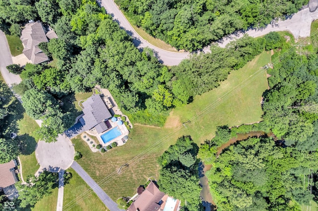 5052 Sherwood Ct, Pittsboro, IN 46167 - aerial view of property's location featuring a pool