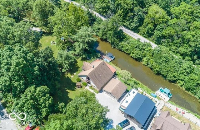 8546 N Chickadee Dr, Morgantown, IN 46160 - aerial view of property and surrounding area