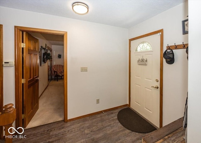 8546 N Chickadee Dr, Morgantown, IN 46160 - entrance foyer with wood finished floors and baseboards