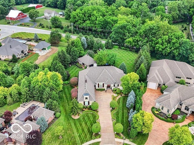 3808 Claybrook Ct, Bargersville, IN 46106 - aerial view of residential area