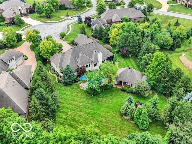 3808 Claybrook Ct, Bargersville, IN 46106 - aerial view of residential area