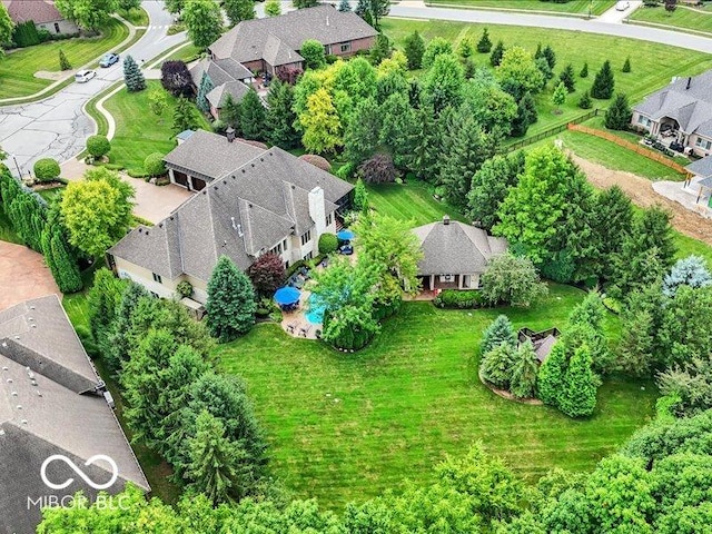 3808 Claybrook Ct, Bargersville, IN 46106 - aerial view of residential area