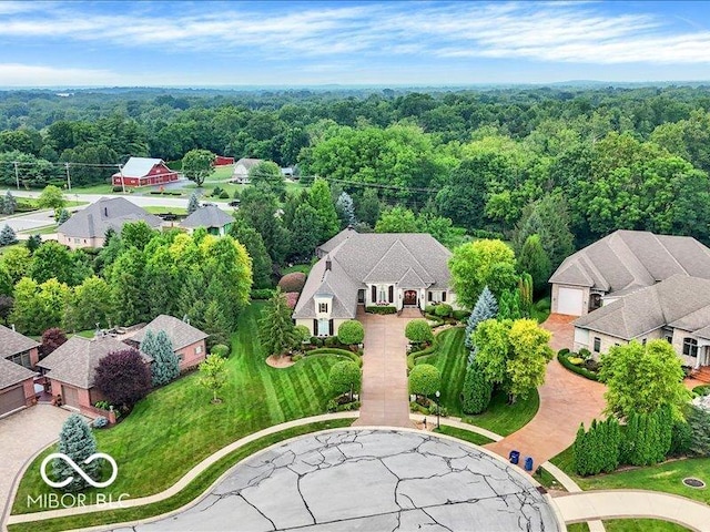 3808 Claybrook Ct, Bargersville, IN 46106 - drone / aerial view of a forest