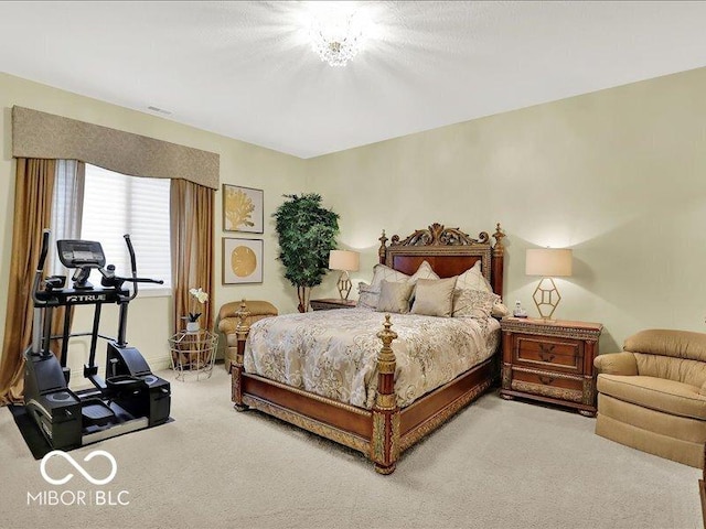 3808 Claybrook Ct, Bargersville, IN 46106 - bedroom with light carpet