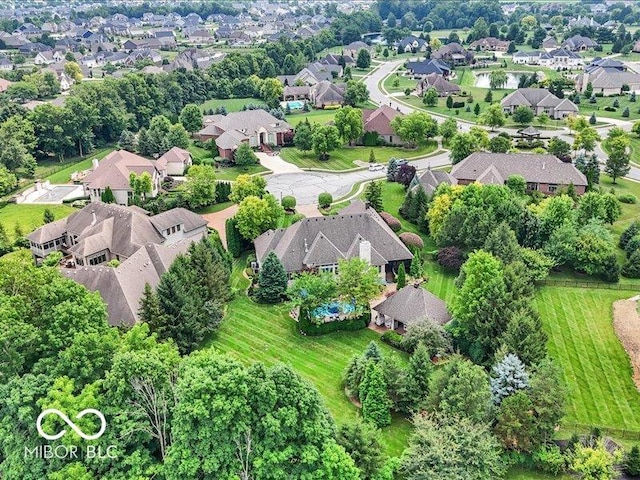 3808 Claybrook Ct, Bargersville, IN 46106 - aerial perspective of suburban area