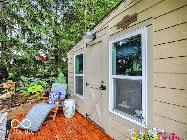 3808 Claybrook Ct, Bargersville, IN 46106 - view of deck
