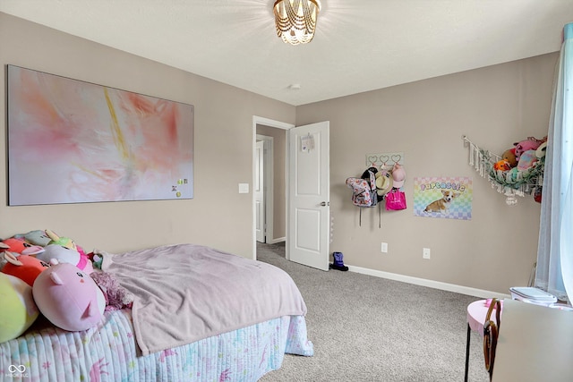 1715 Beyers St, Fortville, IN 46040 - carpeted bedroom with baseboards