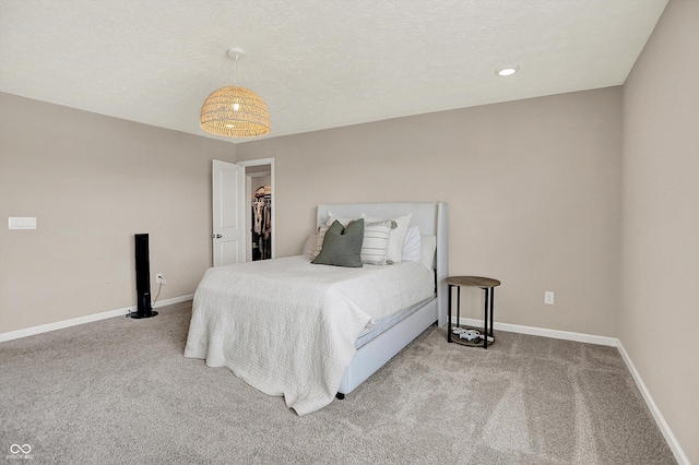 1715 Beyers St, Fortville, IN 46040 - carpeted bedroom with baseboards and a spacious closet