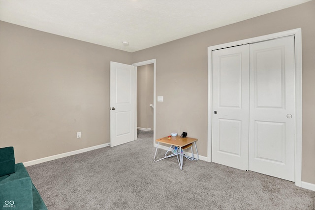 1715 Beyers St, Fortville, IN 46040 - carpeted bedroom featuring baseboards and a closet
