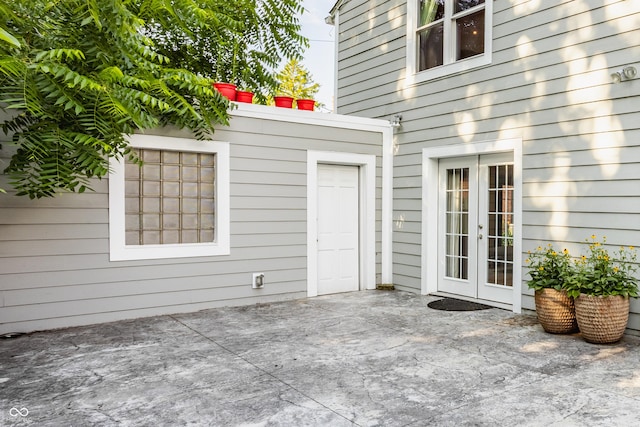 5809 N Washington Blvd, Indianapolis, IN 46220 - view of patio / terrace featuring french doors
