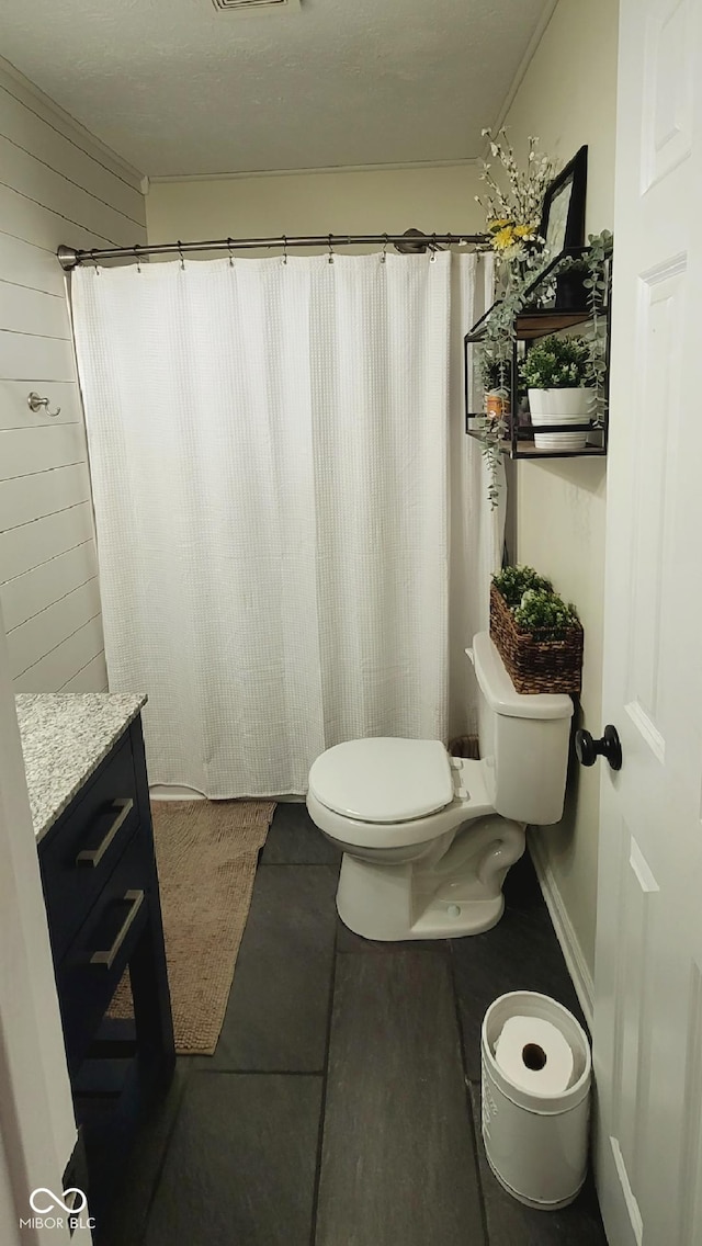 6974 S County Road 400 E, Clayton, IN 46118 - bathroom featuring vanity and a shower with curtain