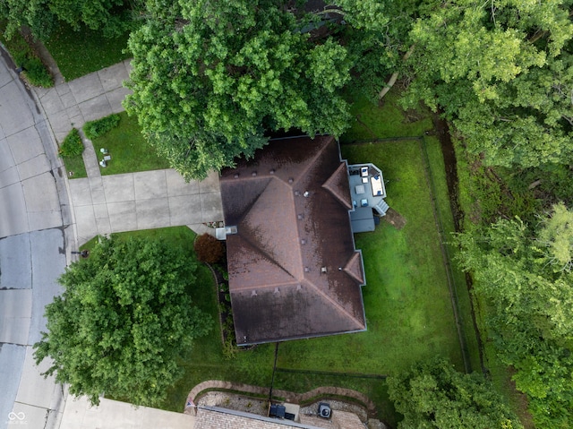 456 Old Hickory Ln, Greenwood, IN 46142 - bird's eye view
