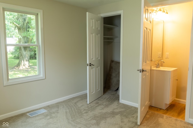 1809 Beam Rd, Columbus, IN 47201 - unfurnished bedroom with light colored carpet