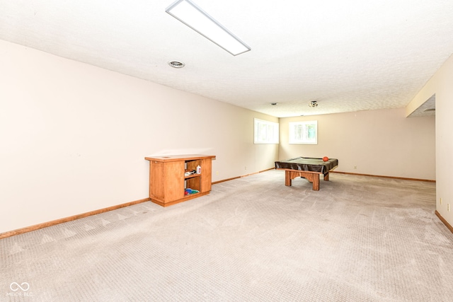 6413 Amber Pass, Plainfield, IN 46168 - recreation room featuring light carpet and billiards