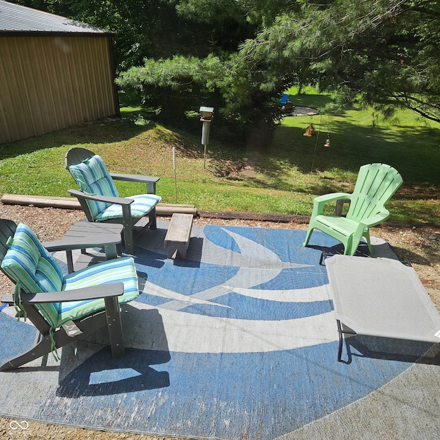 681 Hancock School Rd, Spencer, IN 47460 - view of patio / terrace