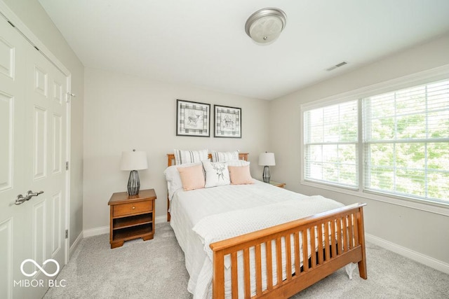 7929 W Bristol Way, New Palestine, IN 46163 - carpeted bedroom with baseboards