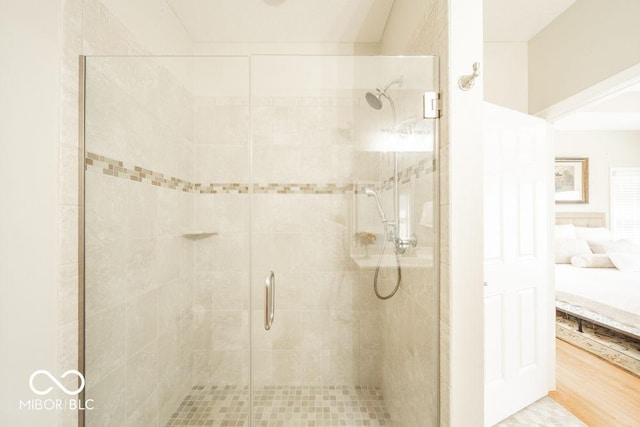 7929 W Bristol Way, New Palestine, IN 46163 - bathroom with ensuite bath and a stall shower